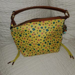 Versace Limited Production Yellow Bag Purse, Silk inner pouch